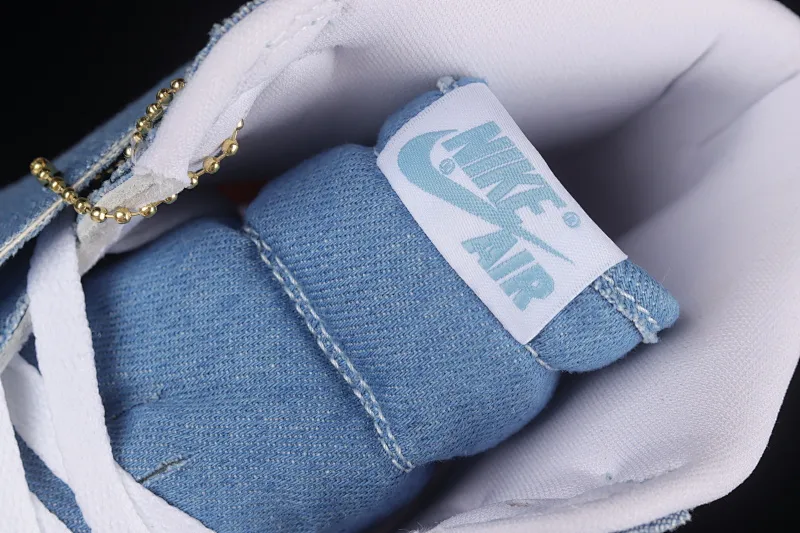All categories Air Jordan Jordan series basketball shoes Air Jordan 1 High Air Jordan 1 High OG "Denim" AJ1 Joe 1 denim washed denim DM9036-104
